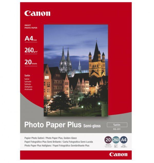 Canon SG-201 semi-glossy fotopapir A4