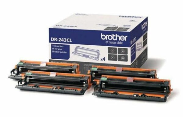 Brother DR243CL BK/C/M/Y tromle 72.000 sider original 4 stk Brother DR-243CL
