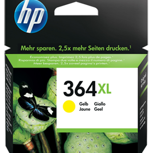 HP 364XL gul original blækpatron 6ml HP CB325EE