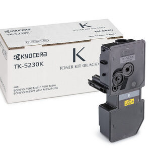 Kyocera TK-5230K sort toner 2.600 sider TK5230K original